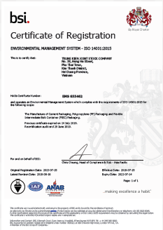 Environmental Management System - ISO 14001:2015